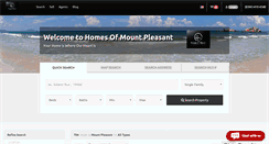 Desktop Screenshot of homesofmountpleasant.com